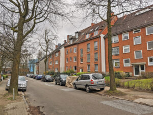 Blick von der Straße