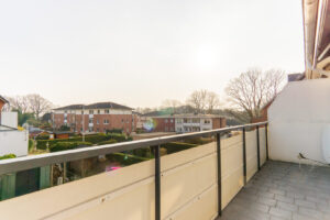 Ausblick Balkon