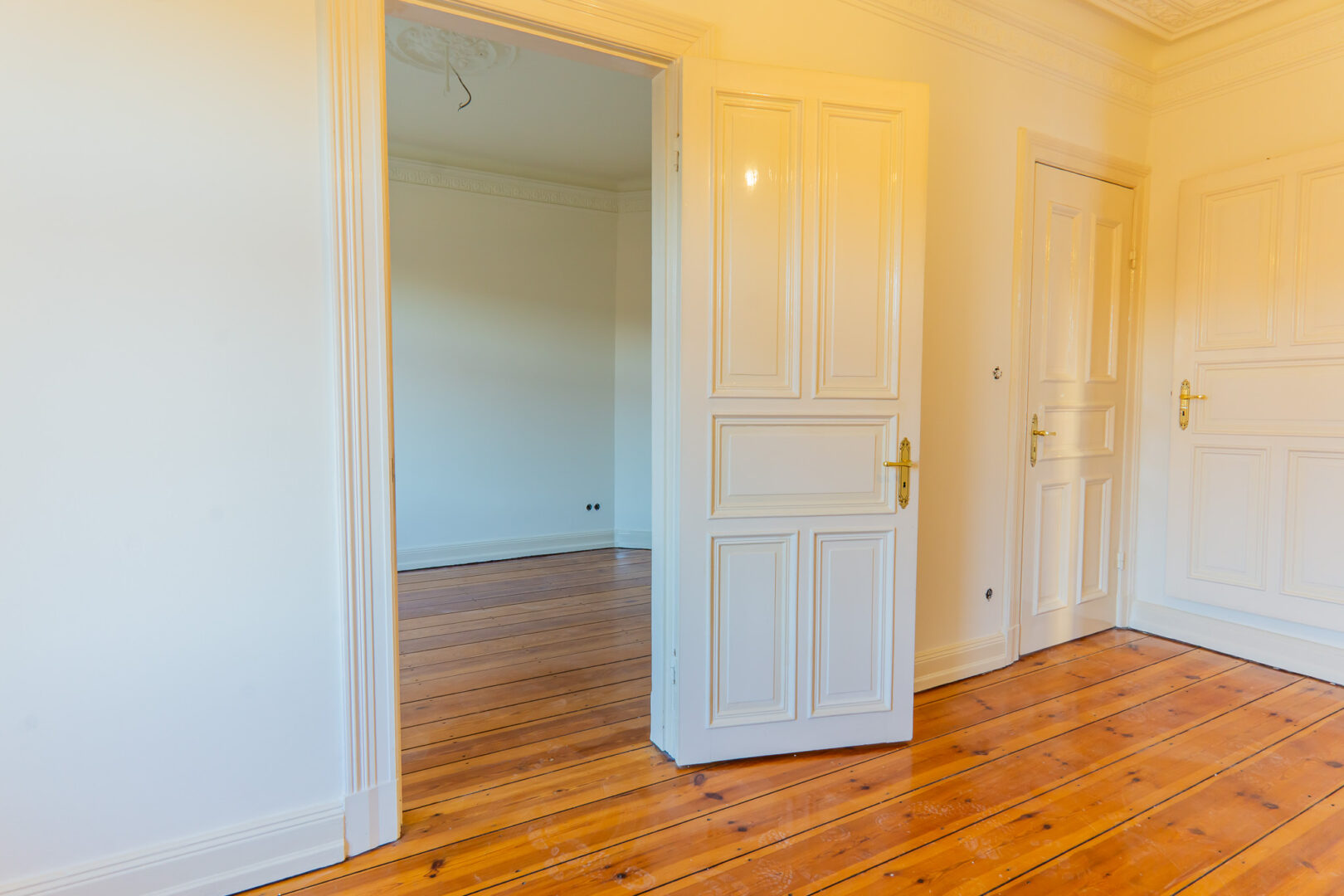Durchgang der zwei Schlafzimmer